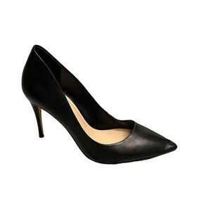 Aldo Black Leather Pointy Toe Pumps High Heels
Black 7.5
